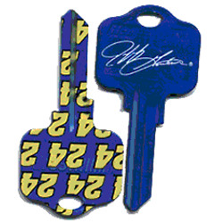 KeysRCool - Buy Jeff Gordon 24 Classic NASCAR House Keys KW1 & SC1