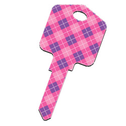 KeysRCool - Pampered Girls: Plaid Bear key