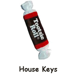 KeysRCool - Buy Tootsie Roll House Keys KW & SC1