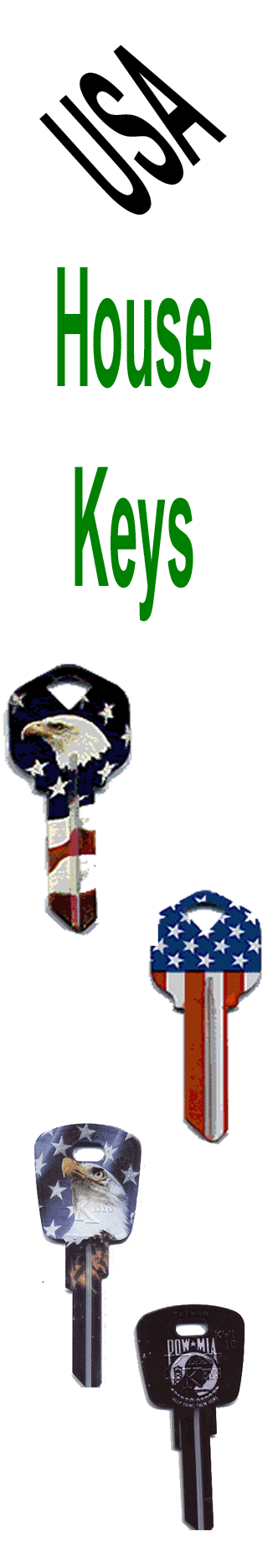 USA House Keys