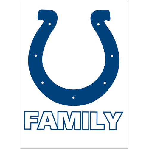 KeysRCool - Buy Indianapolis Colts NFL Family Decals