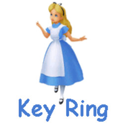 KeysRCool - Buy Alice in Wonderland key rings