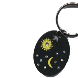 KeysRCool - Buy Moon & Star Key Ring