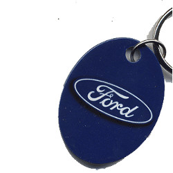 KeysRCool - Buy Blue Oval (fb6) Key Ring