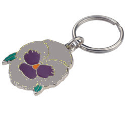 KeysRCool - Buy Pansy: Purple Key Ring