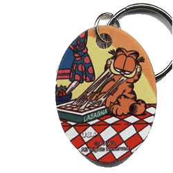KeysRCool - Buy Garfield & Lasagna (g2) Key Ring