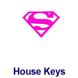 KeysRCool - Buy Supergirl key rings