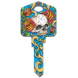 KeysRCool - Buy Skull & Roses Achilles Ink House Keys KW & SC1