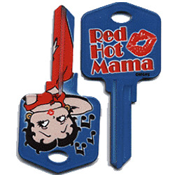 KeysRCool - Buy Red Hot Mama Betty Boop House Keys KW & SC1