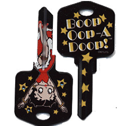 KeysRCool - Buy Boop-Oop-A-Doop Betty Boop House Keys KW & SC1