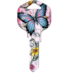 KeysRCool - Buy Butterfly Rhinestone Bling House Keys KW & SC1