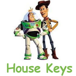 KeysRCool - Buy Buzz Lightyear & Woody House Keys KW & SC1
