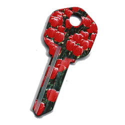 KeysRCool - Buy Tulip Flower House Keys KW1 & SC1