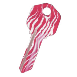 KeysRCool - Buy Zebra: Rainbow: Pink Craze House Keys KW1 & SC1