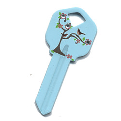 KeysRCool - Buy Bird in Tree Diva House Keys KW & SC1