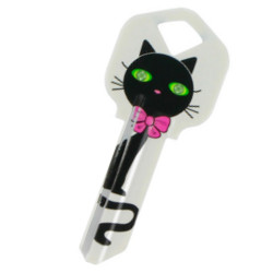 KeysRCool - Buy Cat: Black Diva House Keys KW & SC1
