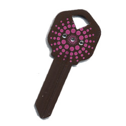 KeysRCool - Buy Pink Burst Diva House Keys KW & SC1