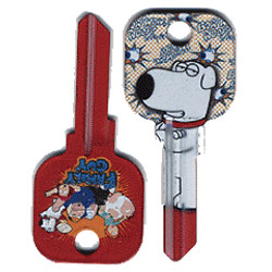 KeysRCool - Buy Brian Family Guy House Keys KW & SC1