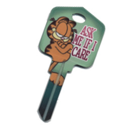KeysRCool - Buy Garfield Ask Me If I Care House Keys KW & SC1