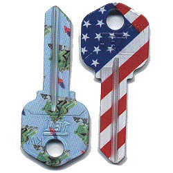Iwo Jima United States of America (USA) House Keys KW1 & SC1