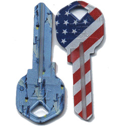 Liberty United States of America (USA) House Keys KW1 & SC1