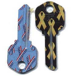 Ribbon United States of America (USA) House Keys KW1 & SC1