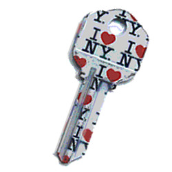 KeysRCool - Buy I Luv NY Groovy House Keys KW1 & SC1