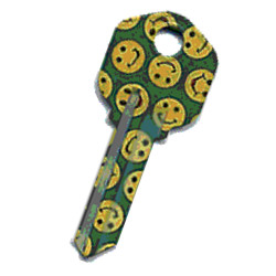 KeysRCool - Buy Smiley Face Groovy House Keys KW1 & SC1