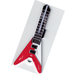 KeysRCool - Buy Guitar: v shaped Pink & White key