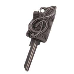 KeysRCool - Buy Hand Crafted: Music Clef key