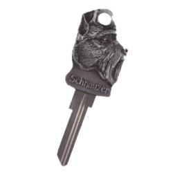 KeysRCool - Buy Schnauzer Key Art House Keys KW & SC1