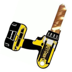 KeysRCool - Buy Drill Hand Tool House Keys KW & SC1