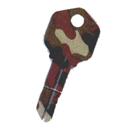 KeysRCool - Buy Camouflage Fun-Key House Keys KW1 & SC1