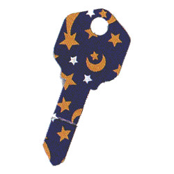 KeysRCool - Buy Moon & Stars Fun-Key House Keys KW1 & SC1