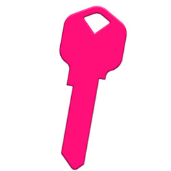 KeysRCool - Buy Neon Pink Happy House Keys KW1 & SC1