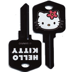 KeysRCool - Buy Black Hello Kitty House Keys KW & SC1