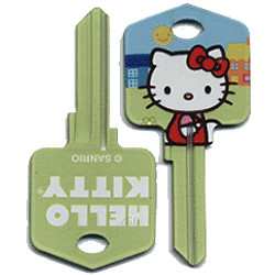 KeysRCool - Buy Green Hello Kitty House Keys KW & SC1