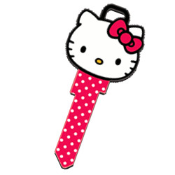 KeysRCool - Thespian: Head Shape Hello Kitty key