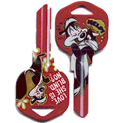 KeysRCool - Buy Pepe le Pew Looney Tunes  House Keys KW & SC1