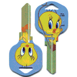 KeysRCool - Buy Tweety Bird: Blue Looney Tunes  House Keys KW & SC1
