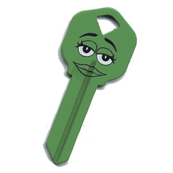 KeysRCool - Buy Green Face M&Ms House Keys KW & SC1