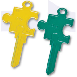 KeysRCool - Buy Puzzle: Yellow Green Mates House Keys KW & SC1