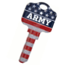 Army Military House Keys KW1 & SC1