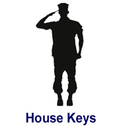 Military House Keys