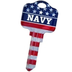 Navy Military House Keys KW1 & SC1