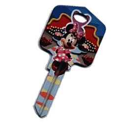 Minnie Mouse Disney House Keys KW1 & SC1