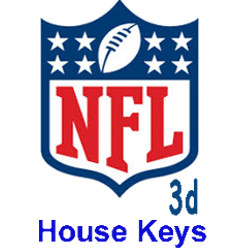 KeysRCool - Buy NFL (3d) House Keys KW & SC1