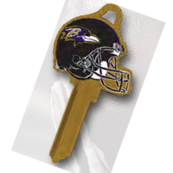 KeysRCool - Buy Baltimore Ravens (Helmet) NFL House Keys KW1 & SC1
