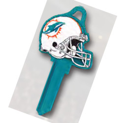 KeysRCool - Buy Miami Dolphins (Helmet) NFL House Keys KW1 & SC1