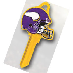 KeysRCool - Buy Minnesota Vikings (Helmet) NFL House Keys KW1 & SC1